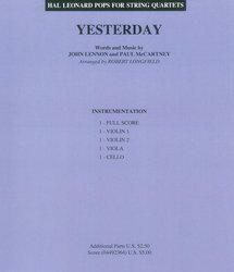 Pops for String Quartets - YESTERDAY (Beatles)