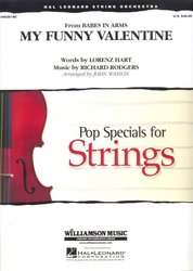 Hal Leonard Corporation MY FUNNY VALENTINE - Pop Specials For Strings - score&parts