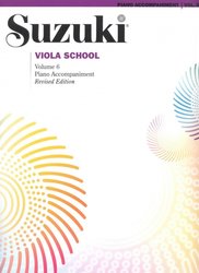 Suzuki Viola School 6 - klavírní doprovod
