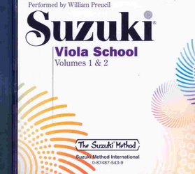 Suzuki Viola School 1 a 2 - CD