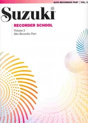 SUZUKI ALTO RECORDER SCHOOL 2 - altová zobcová flétna