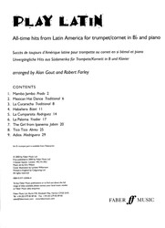 PLAY LATIN / trumpeta a klavír