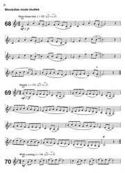 Jazz Clarinet Studies - 78 jazzových etud se stoupající obtížností (1-5) / klarinet