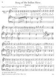 Five Operatic Arias by Francesco Cavalli / vysoký hlas a klavír