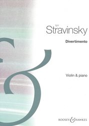 Stravinsky: DIVERTIMENTO (Suite from the ballet The Fairy&apos;s Kiss) / housle a klavír