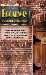 BROADWAY - JAZZ ARRANGEMENTS + CD / altový saxofon