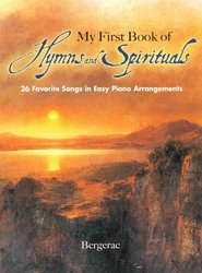 DOVER PUBLICATIONS My First Book of HYMNS AND SPIRITUALS - jednoduchý klavír