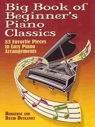 BIG BOOK OF BEGINNER´S PIANO CLASSICS / klavír