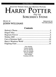 HARRY POTTER &amp; THE SORCERER&apos;S STONE / tria pro klarinet