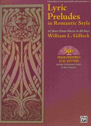 Gillock - Lyric Preludes in Romantic Style + Audio Online