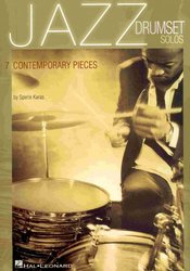 Hal Leonard Corporation JAZZ DRUMSET SOLOS - 7 contemporary pieces