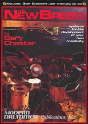 Modern Drummer Publications, I The NEW BREED by Gary Chester + CD  (revised edition)