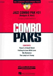 Hal Leonard Corporation JAZZ COMBO PAK 31 (Rodgers&Hart) + CD malý jazzový soubor
