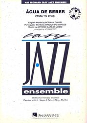 Hal Leonard Corporation ÁGUA DE BEBER (WATER TO DRINK) + CD    jazz band