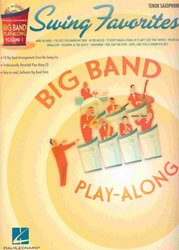 Hal Leonard Corporation BIG BAND PLAY-ALONG 1 - SWING FAVORITES + CD / tenor saxofon