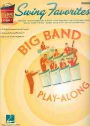 BIG BAND PLAY-ALONG 1 - SWING FAVORITES + CD / trombon (pozoun)