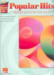 Hal Leonard Corporation BIG BAND PLAY- ALONG 2 - POPULAR HITS + CD / basová kytara