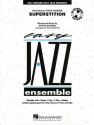 SUPERSTITION + Audio Online - easy jazz band / partitura + party