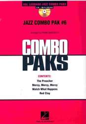 Hal Leonard Corporation JAZZ COMBO PAK 6 + Audio Online / malý jazzový soubor