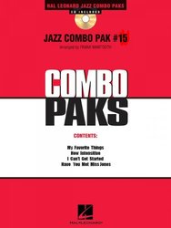 Hal Leonard Corporation JAZZ COMBO PAK 15 + Audio Online / malý jazzový soubor