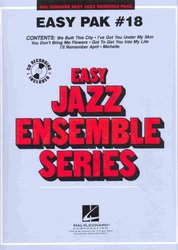 Hal Leonard Corporation EASY JAZZ BAND PAK 18 (grade 2) + Audio Online / partitura + party