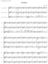 6 TRIOS by Franck Wolf + CD alto sax &amp; rhythm section / tria pro altový saxofon