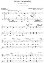 YELLOW SUBMARINE / SATB* a cappella
