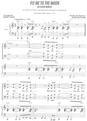 FLY ME TO THE MOON / SATB*