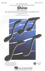 Hal Leonard Corporation SHINE (z filmu Roboti)  /  SATB*