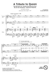 A Tribute to Queen / SATB* + piano/chords
