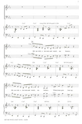 Hit Me with a Hot Note / SATB* a klavír/akordy