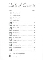 1st RECITAL SERIES + CD / housle - sólový sešit