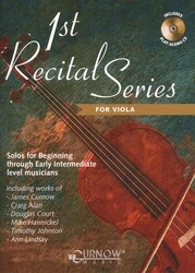 1st RECITAL SERIES + CD / viola - sólový sešit