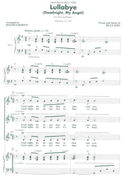 LULLABYE (Goodnight, My Angel) / SSA*