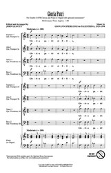 GLORIA PATRI / SATB*  Double Chorus