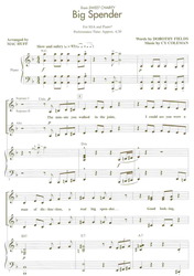 Big Spender / SSA* + piano/chords