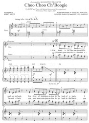 CHOO CHOO CH BOOGIE / SATB