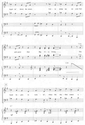 BIG CITY SWING / SATB* a klavír/akordy