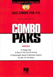 Hal Leonard Corporation JAZZ COMBO PAK 16 + Audio Online / malý jazzový soubor