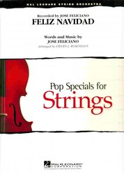 Hal Leonard Corporation FELIZ NAVIDAD  Pop Special for String Orchestra