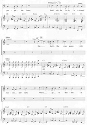 THE LADY IS A TRAMP / SATB*