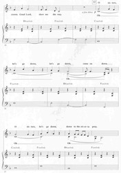 DOWN TO THE RIVER TO PRAY / SATB*