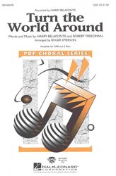 Hal Leonard Corporation Turn the World Around / SAB* + klavír/akordy