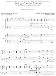 Swingin&apos; Sweet Chariot / SATB*