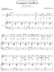 COMPERE GUILLERI / SA* + piano