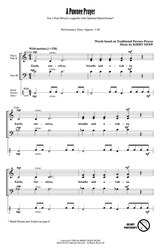 A PAWNEE PRAYER / 3-PART MIX* a cappella