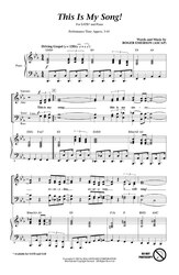 THIS IS MY SONG / SATB*