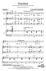 STARDUST / SATB* + piano/chords