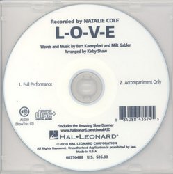 L-O-V-E / ShowTrax CD (CD s hudebnín doprovodem)