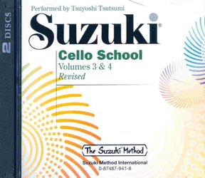 Suzuki Cello School CD, Volume 3 &amp; 4